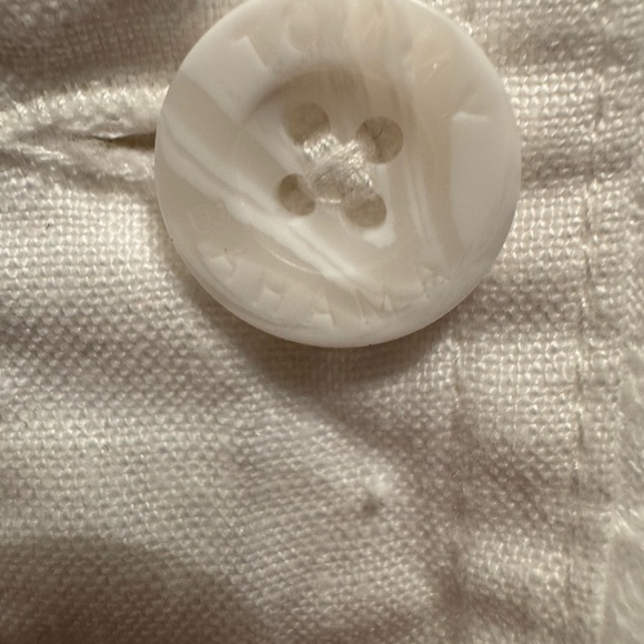 Tommy Bahama Classic White Linen Jean Jacket size large - Picture 5 of 5